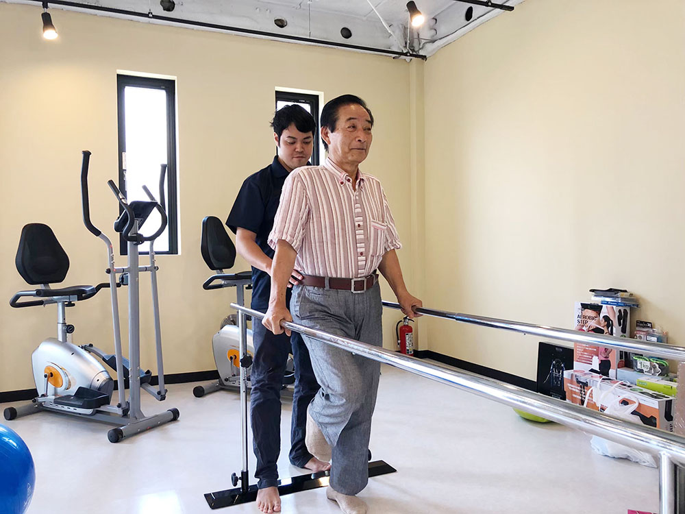 トレーニング中